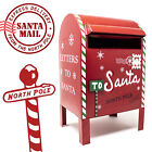 Cassetta Postale Buca Lettere di Babbo Natale Polo Nord Decorazione Natalizia