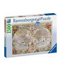 Puzzle Ravensburger Mappamondo storico 1500 pz 16381