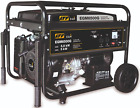 Generatore di corrente benzina 5,5 kw avviamento elettrico monofase AVR 220V