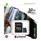 Micro SD Kingston Canvas Select 8 GB 16 GB 32 64 128 Classe 10 Microsd memoria