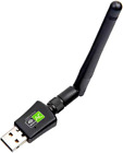 Chiavetta Wifi USB Adattatore Dual Band 2.4G/5Ghz AC 600Mbps, Antenna Ricevitore