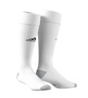 Adidas Mens Milano 16 Football Socks White & Black Logo AJ5905 New Size 43/45