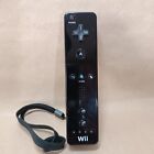 Telecomando Wii Controller Wii Remote Nero Originale Wiimote