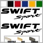coppia adesivi sticker suzuki SWIFT SPORT prespaziato, auto,moto,casco
