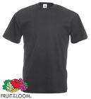 Fruit of the Loom T-Shirt Uomo Basic VALUEWEIGHT Colorate sport work free time