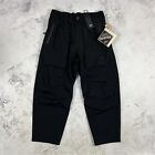 Y-3 Adidas Black Gore-Tex Hard Shell Tracksuit Pants Trousers Size Small *BNWT*