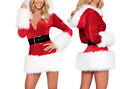 Vestito Donna Costume Babbo Natale Cosplay Hostess Christmas dresses HOS031 P