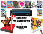 ► HARD DISK CON 158 GIOCHI ◄ x NINTENDO WII Console Party game Resident Evil