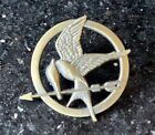 The Hunger Games Mockingjay Official LGF Brass Coloured Pin Badge