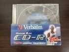 10  Verbatim Super-Azo vinyl CD-R 52x 700MB Blank CD Discs in Slim Cases