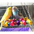 Accessori in legno per gabbia di pappagalli uccelli domestici Amaca per uccelli