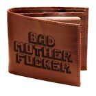 Bad Mother Fu*ker Wallet Embroidered Licensed ® Bad Wallets, UK SELLER Mens Cult