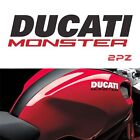 Kit 2 Adesivi Vinile Ducati Monster per Serbatoio Moto Tuning Corse 696 796 1100