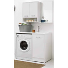 Colavene Domestica Mobile lavatoio con vasca a destra e alloggio lavatrice 106x5