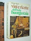 VINI E RICETTE ITALIA BUONGUSTAIA GIORGIO STUART 1977 GASTRONOMIA DE VECCHIsc243