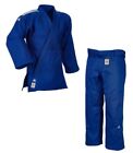 ADIDAS "CHAMPION II" IJF Judogi blau, Wettkampf Judo Anzug blau