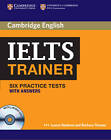 CAMBRIDGE ENGLISH IELTS TRAINER SIX PRACTICE TESTS WITH ANSWERS + 3 AUDIO CDS
