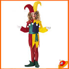 Costume Carnevale Bambina Pagliaccio Clown Jolly  Tg 3-9 A