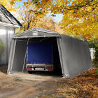 Tenda Garage 3,3x6,2 m gazebo garage Box Auto Capannone PVC 500 N grigio