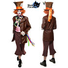 Costume Carnevale Uomo Cosplay Cappellaio Matto Travestimento Mad Hatter 80116