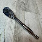 Husky 1/4" Drive Ratchet Socket Wrench Tool Quick Release 5" Long