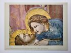 Old Antique Print Metropolitan Madonna from The Lamentation over body of Christ