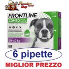 Frontline Combo cani 6 pipette antiparassitario per cane 20-40 kg NEW