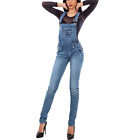 Salopette jeans donna overall tuta intera jumpsuit pantaloni TOOCOOL XM-987