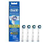4 Testine di ricambio ORAL B PRECISION CLEAN per spazzolino elettrico NUOVE