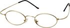 Montature per occhiali da vista uomo e donna rotondi metallo tondi vintage ovali
