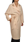 Cappotto Over da Donna Elisabetta Franchi Taglia 40-42 Colore panna