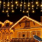Luci di Natale da Esterno Cascata 5m 200LEDs Tenda Luminosa Natale con 8 (D3N)