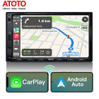 ATOTO F7 WE 7" Autoradio 2 DIN GPS CarPlay senza fili e Android Auto senza fili