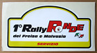 ADESIVO/STICKER MAXI TARGA "1^ RALLY RONDE DEL FREISA E MALVASIA" - 2006