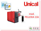 Caldaia a pellet UNICAL mod. PELLEXIA 116 - pellet boiler - potenza 106 kW