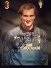 Cartolina postcard calcio football MILAN SEBASTIANO ROSSI autografato anni 80/90