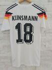 1990 Germany Football Shirt Klinsmann 18 Italia 90 Size L