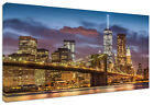 Quadro moderno Città New York notturno Arredamento Arte Arredo Stampa su tela