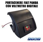 PORTACENERE STRUMENTI VOLTMETRO ADESIVO CARBONIO FIAT PANDA 4x4 - ANCHE SISLEY