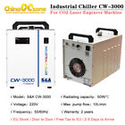 Industrial Water Chiller S&A CW-3000 Chiller For CO2 Laser Tube Engraver Machine