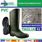 Stivali Di Sicurezza Da Lavoro In PVC Per Campo Agricolo, Pesca e Caccia - Verde