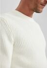 Maglione bianco uomo taglia M  nuovo con etichetta Defacto