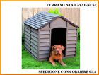 Cuccia,casetta per cani kennel big polipropilene 78 x 84 x 80 h esterno/interno