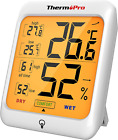 TP53 Termometro Igrometro Interno Misuratore Di Umidità E Temperatura Ambiente D