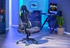 (TG. X-Large) Inter Link Gaming Office Chair Sedia ergonomica in Nero e Verde, X