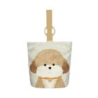 Dog Canvas Handbag Large Capacity Mummy Bag Retro Bear Bucket Bag  Storage Bag