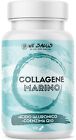 Collagene Marino con Acido ialuronico e Coenzima Q10, Integratore di Marine Coll