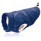 Abbigliamento Cappottino Impermeabile Per Cani in pile Inverno caldo Giacca Blu