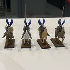 Classic The Empire Knights X 4  Mounted- Painted - Warhammer Fantasy C3700