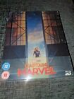 Captain Marvel 3D + 2D Blu-Ray UK Limited Edition Sold-Out Steelbook New &Sealed